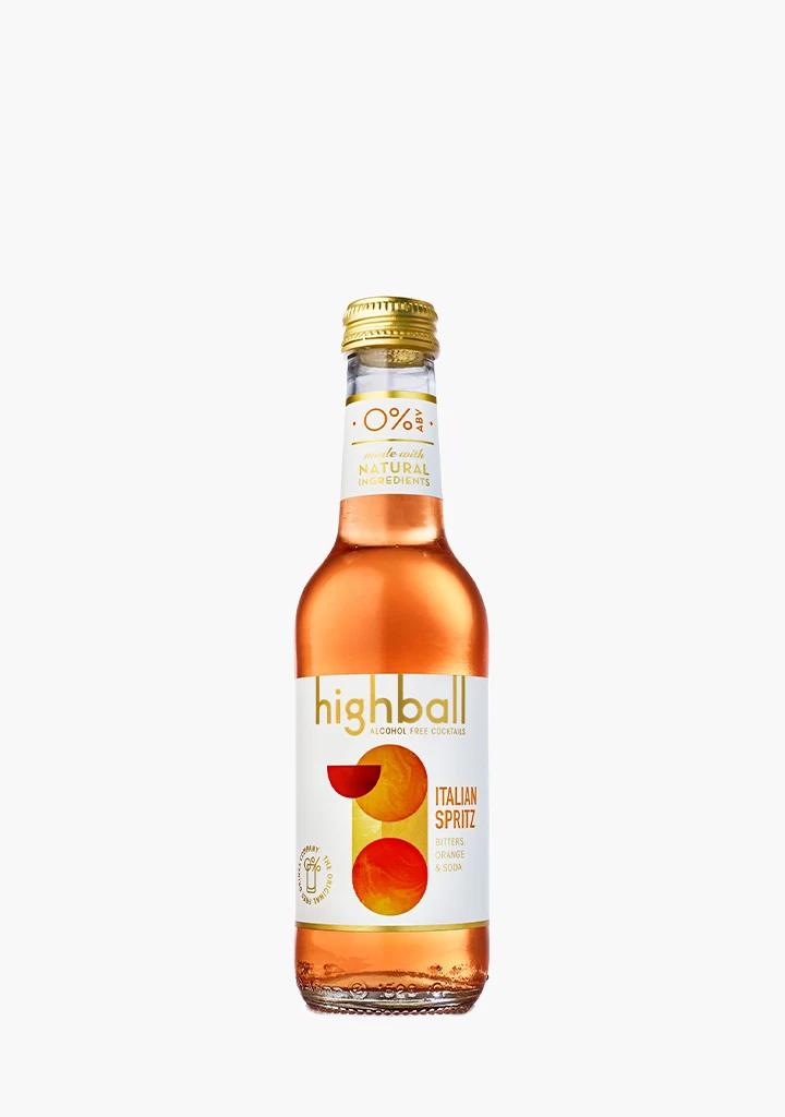 Highball Italian Spritz Alcohol-Free Cocktail 3 Highball Italian Spritz Alcohol-Free Cocktail