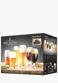 Final Touch Beer Tasting Glasses Set - 7 Pack
