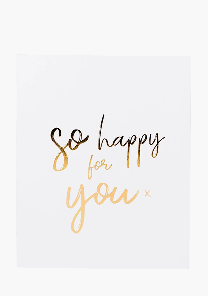 Wrinkle & Crease Card - So Happy For You 3 Wrinkle & Crease Card - So Happy For You