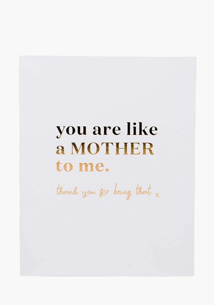 Wrinkle & Crease Card - Like A Mother To Me 3 Wrinkle & Crease Card - Like A Mother To Me