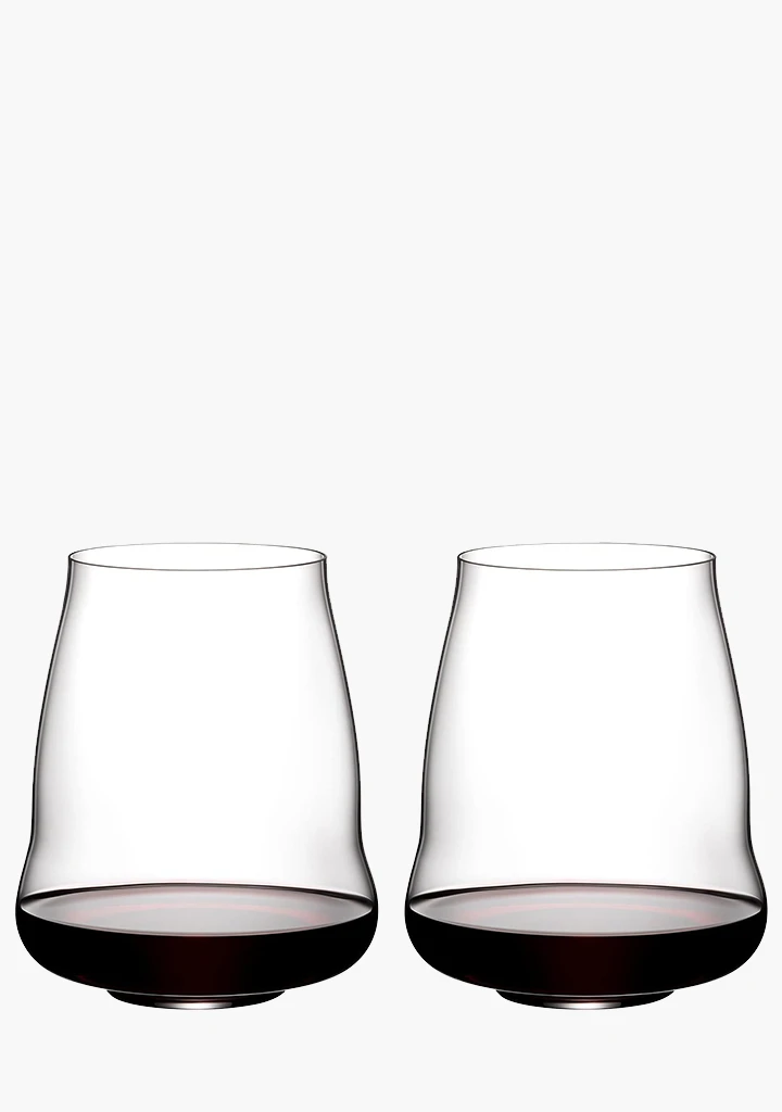 Riedel Wings Stemless Pinot Noir/Nebbiolo Glasses - 2 Pack 3 Riedel Wings Stemless Pinot Noir/Nebbiolo Glasses - 2 Pack