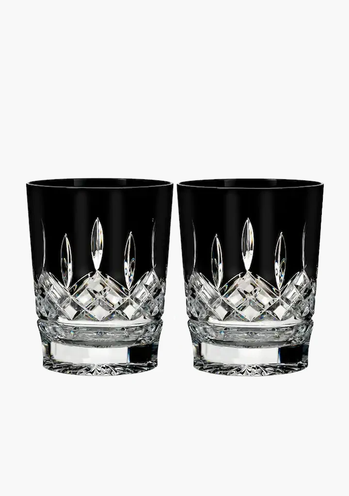 WWRD Lismore Black Tumbler Pair 3 WWRD Lismore Black Tumbler Pair