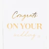 Wrinkle & Crease Card - Congrats On Your Wedding Day 1 Wrinkle & Crease Card - Congrats On Your Wedding Day -Famous Liquor Store 1000862Wrinkle CreaseCard CongratsOnYourWeddingDay