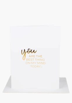 Wrinkle & Crease Card - Best Thing On My Mind