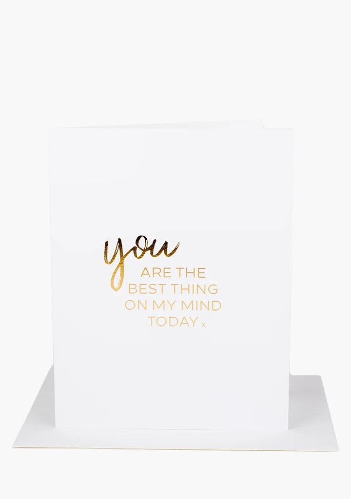 Wrinkle & Crease Card - Best Thing On My Mind 3 Wrinkle & Crease Card - Best Thing On My Mind