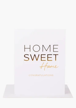 Wrinkle & Crease Card - Home Sweet Home