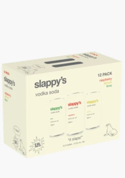 Slappy's Vodka Soda Mixer - 12x355ML