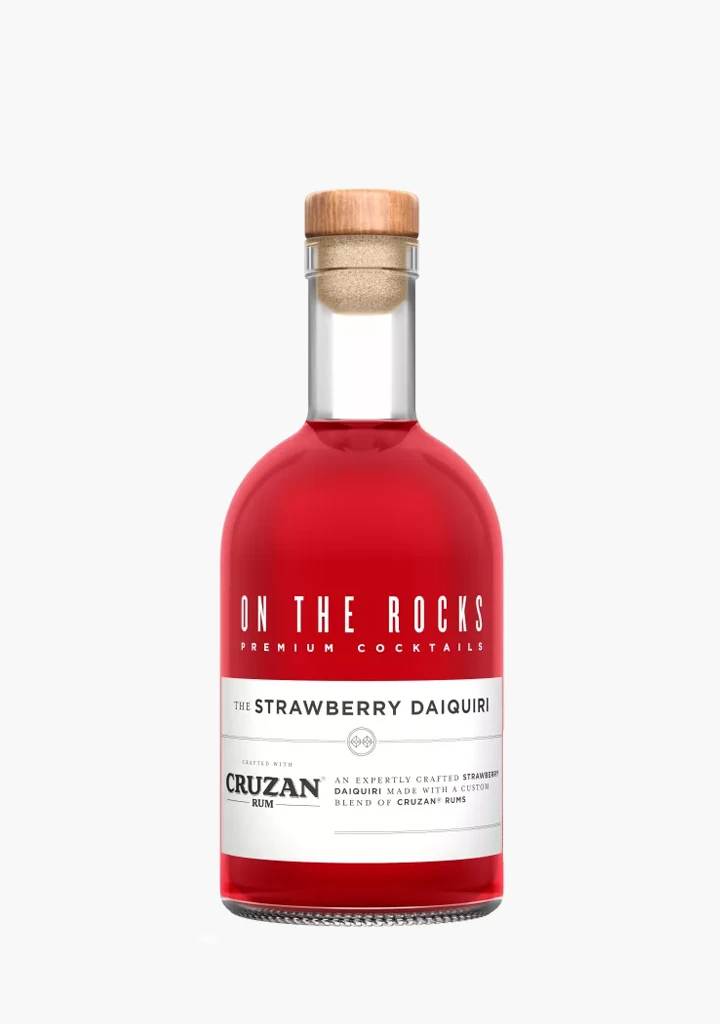 On The Rocks Strawberry Daiquiri - 375ML 3 On The Rocks Strawberry Daiquiri - 375ML