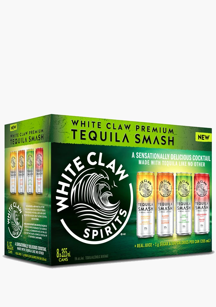 White Claw Tequila Smash Mix - 8x355ML 3 White Claw Tequila Smash Mix - 8x355ML