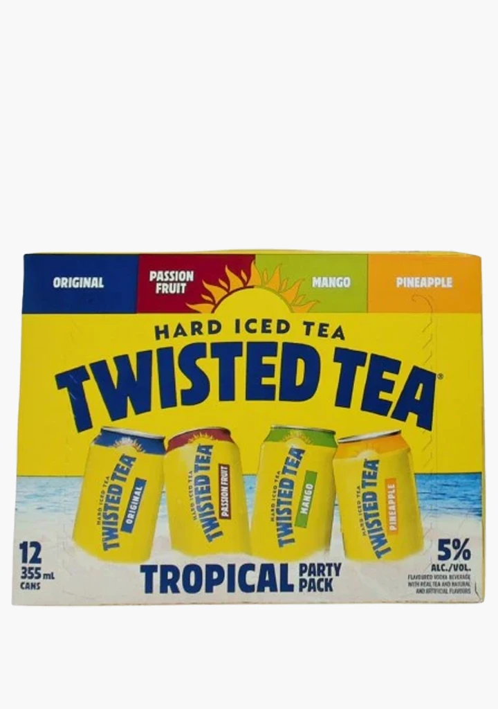 Twisted Tea Tropical Mixer - 12x355ML 3 Twisted Tea Tropical Mixer - 12x355ML