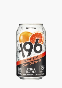 Suntory -196 Grapefruit Vodka Seltzer - 4x355ML