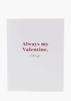 Wrinkle & Crease Card - Always My Valentine