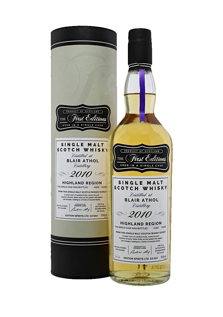 Blair Athol First Edition WP 13 Year Old Highland Single Malt Scotch 3 Blair Athol First Edition WP 13 Year Old Highland Single Malt Scotch