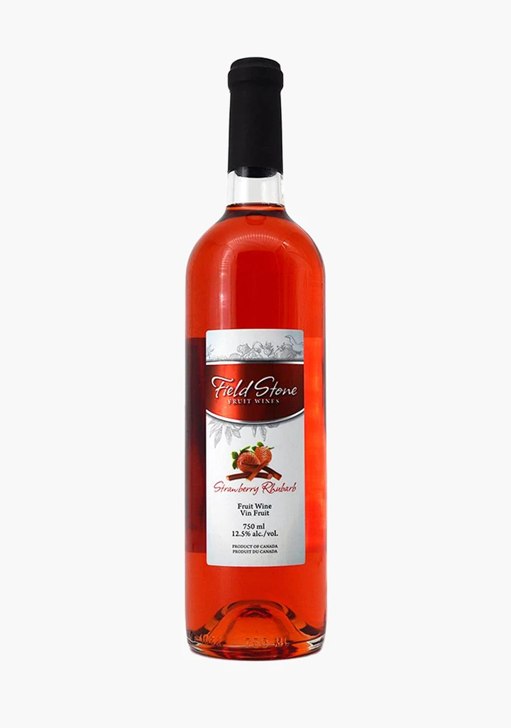 Field Stone Strawberry Rhubarb Fruit Wine 3 Field Stone Strawberry Rhubarb Fruit Wine