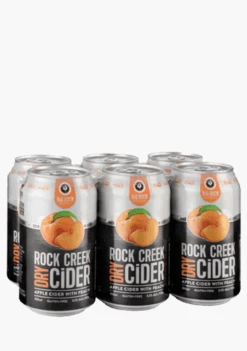 Big Rock 'Rock Creek' Dry Peach Cider - 6 X 355ML