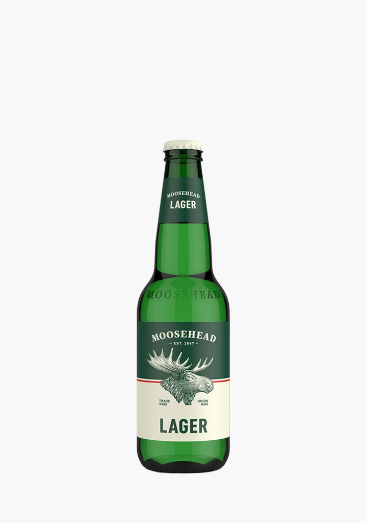 Moosehead Lager Bottles - 12x341ML 3 Moosehead Lager Bottles - 12x341ML