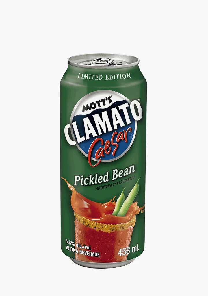 Mott's Clamato Caesar 'Pickled Bean' 3 Mott's Clamato Caesar 'Pickled Bean'