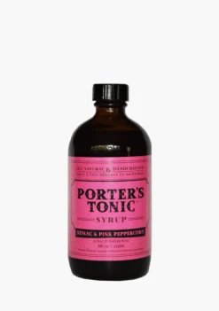 Porter's Tonic Sumac Pink Peppercorn Syrup