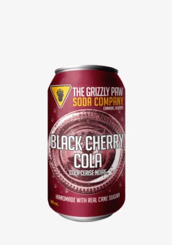Grizzly Paw Black Cherry Cola - 4 X 355ML