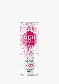 Clever 'Pink G & Tonic' Mocktail