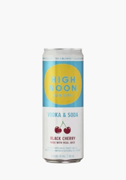 High Noon Black Cherry Vodka & Soda - 4 X 355ML