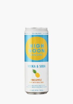 High Noon Pineapple Vodka & Soda - 4 X 355ML