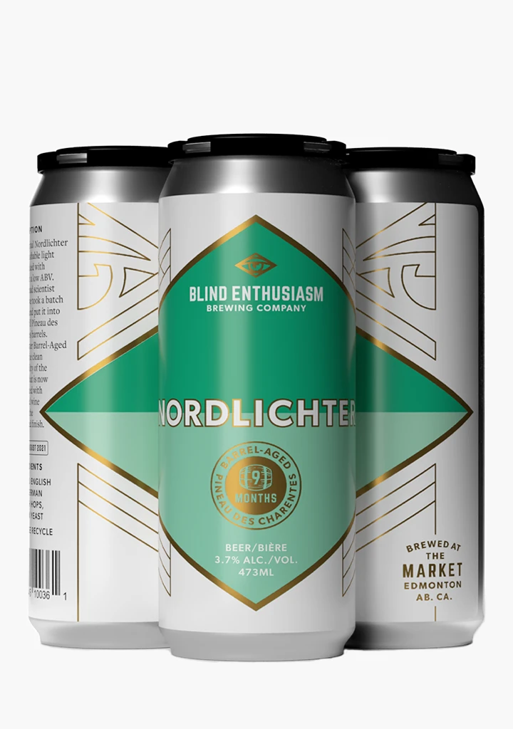 Blind Enthusiasm 'Nordlitcher' Barrel Aged Lager - 4 X 473ML 3 Blind Enthusiasm 'Nordlitcher' Barrel Aged Lager - 4 X 473ML