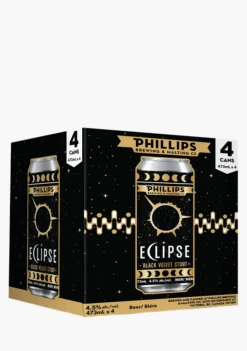 Phillips 'Eclipse' Black Velvet Stout - 4 X 473ML