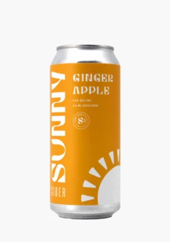 SunnyCider Ginger Apple - 4 X 473ML