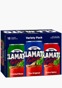 Mott's Clamato Caesar Variety Pack - 12x341ML
