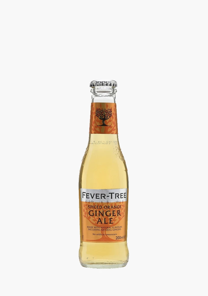 Fever Tree 'Spiced Orange' Ginger Ale - 4 X 200ML 3 Fever Tree 'Spiced Orange' Ginger Ale - 4 X 200ML