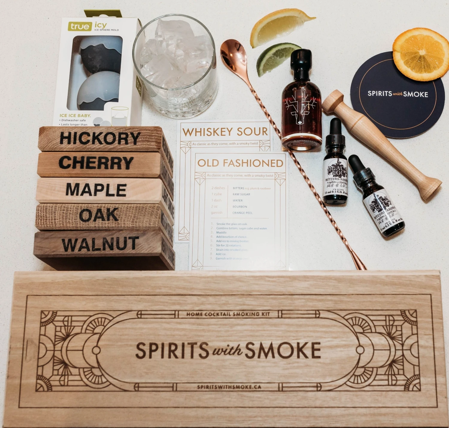 Spirits With Smoke 'All In One' Cocktail Smoking Kit 4 Spirits With Smoke 'All In One' Cocktail Smoking Kit - Image 2