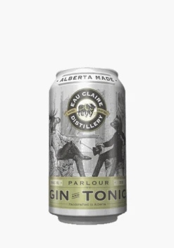 Eau Claire Distillery 'Parlour' Gin And Tonic - 4 X 355ML