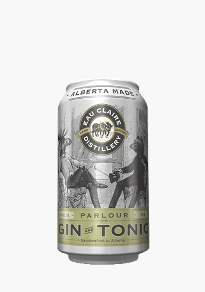 Eau Claire Distillery 'Parlour' Gin And Tonic - 4 X 355ML 3 Eau Claire Distillery 'Parlour' Gin And Tonic - 4 X 355ML
