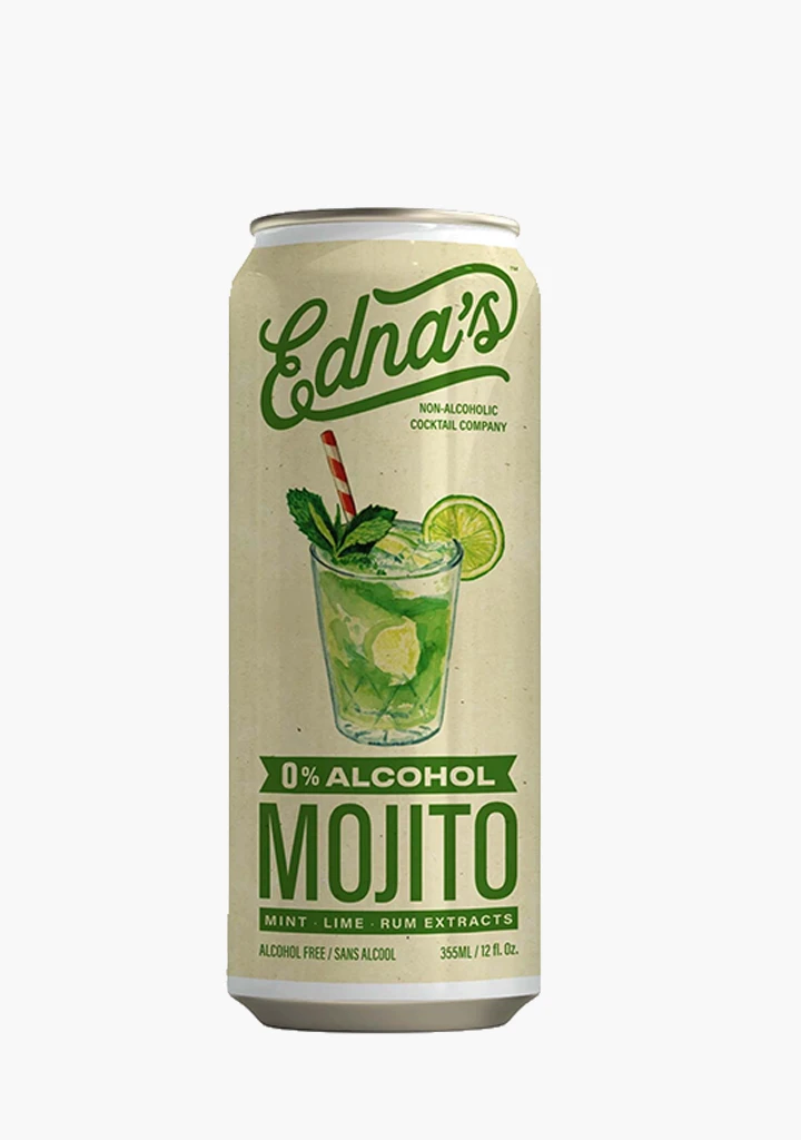 Edna's Non-Alcoholic 'Mojito' - 4 X 355ML 3 Edna's Non-Alcoholic 'Mojito' - 4 X 355ML