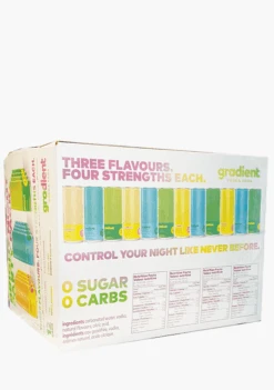 Gradient Vodka Soda Variety Pack - 12 X 355ML