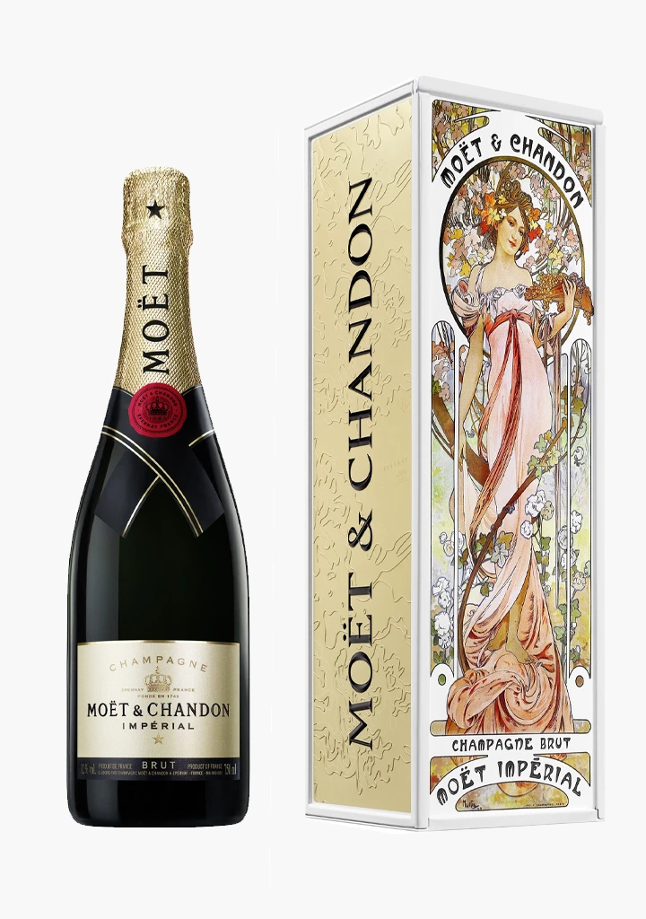 Moet & Chandon Brut Imperial Mucha 3 Moet & Chandon Brut Imperial Mucha