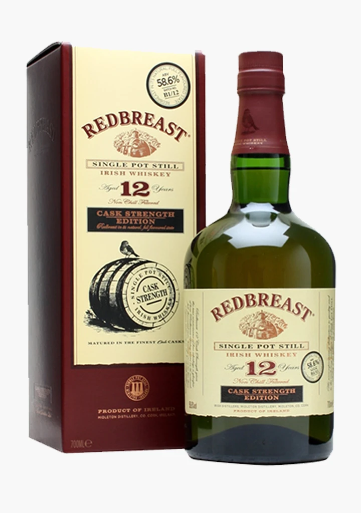 Redbreast 12 Year Old Cask Strength Irish Whiskey 3 Redbreast 12 Year Old Cask Strength Irish Whiskey